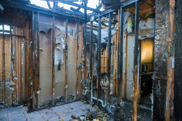 Professional Soot Cleanup technician working in Jenkintown, PA